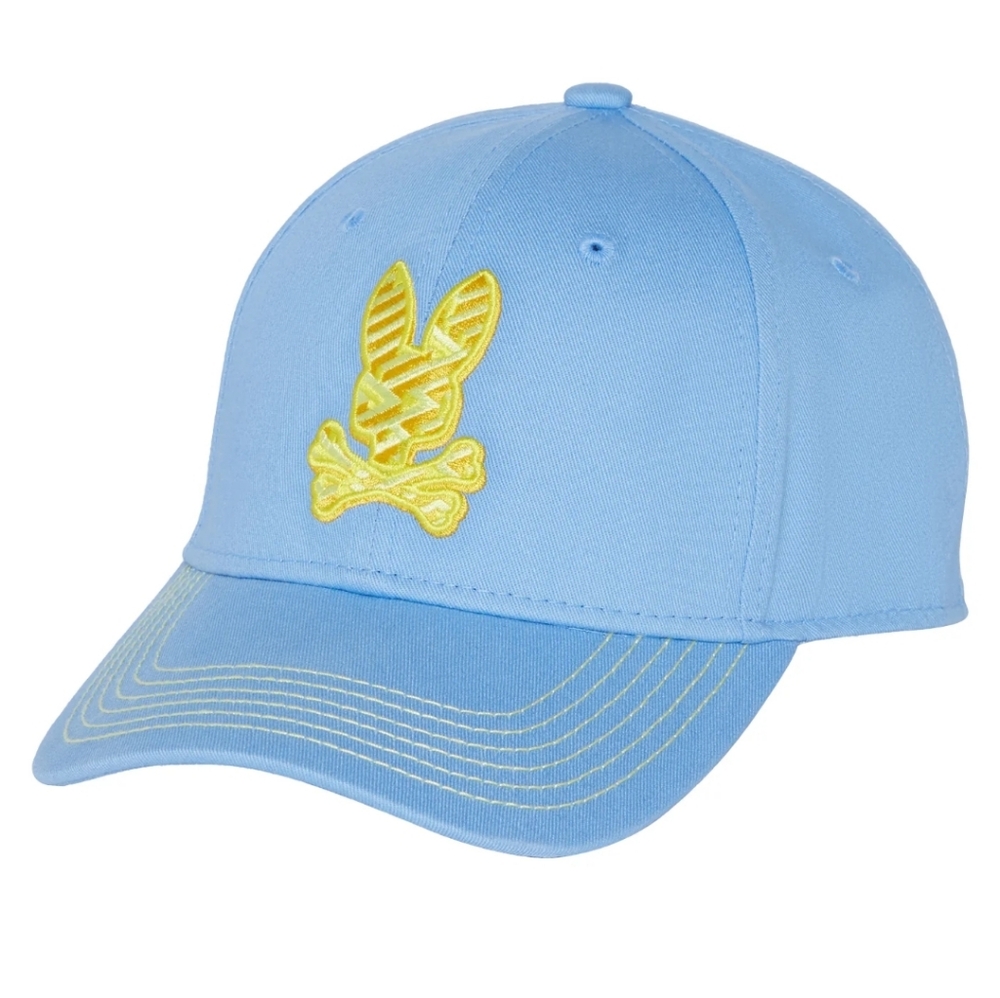 Psycho Bunny Pisani BaseBall Cap Montana Sky.